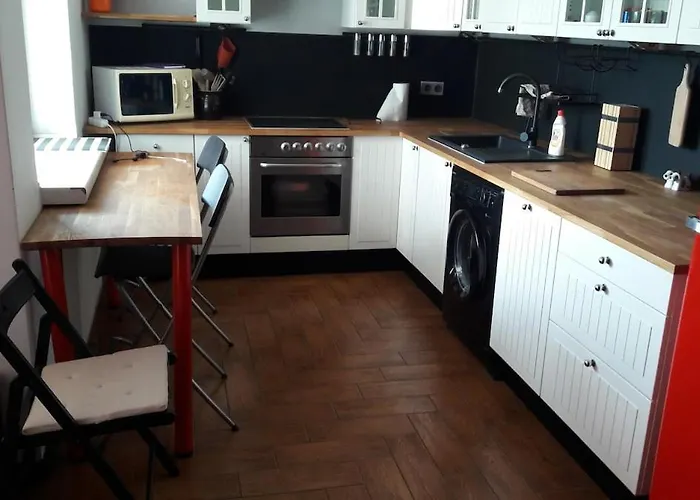 Apartmán W Zielonej Czesci Warszawy Varšava